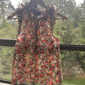 Sleeveless J Crew Liberty Print Blouse